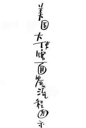 牛人手繪美國簽證面簽流程圖，手把手教你辦美國簽證